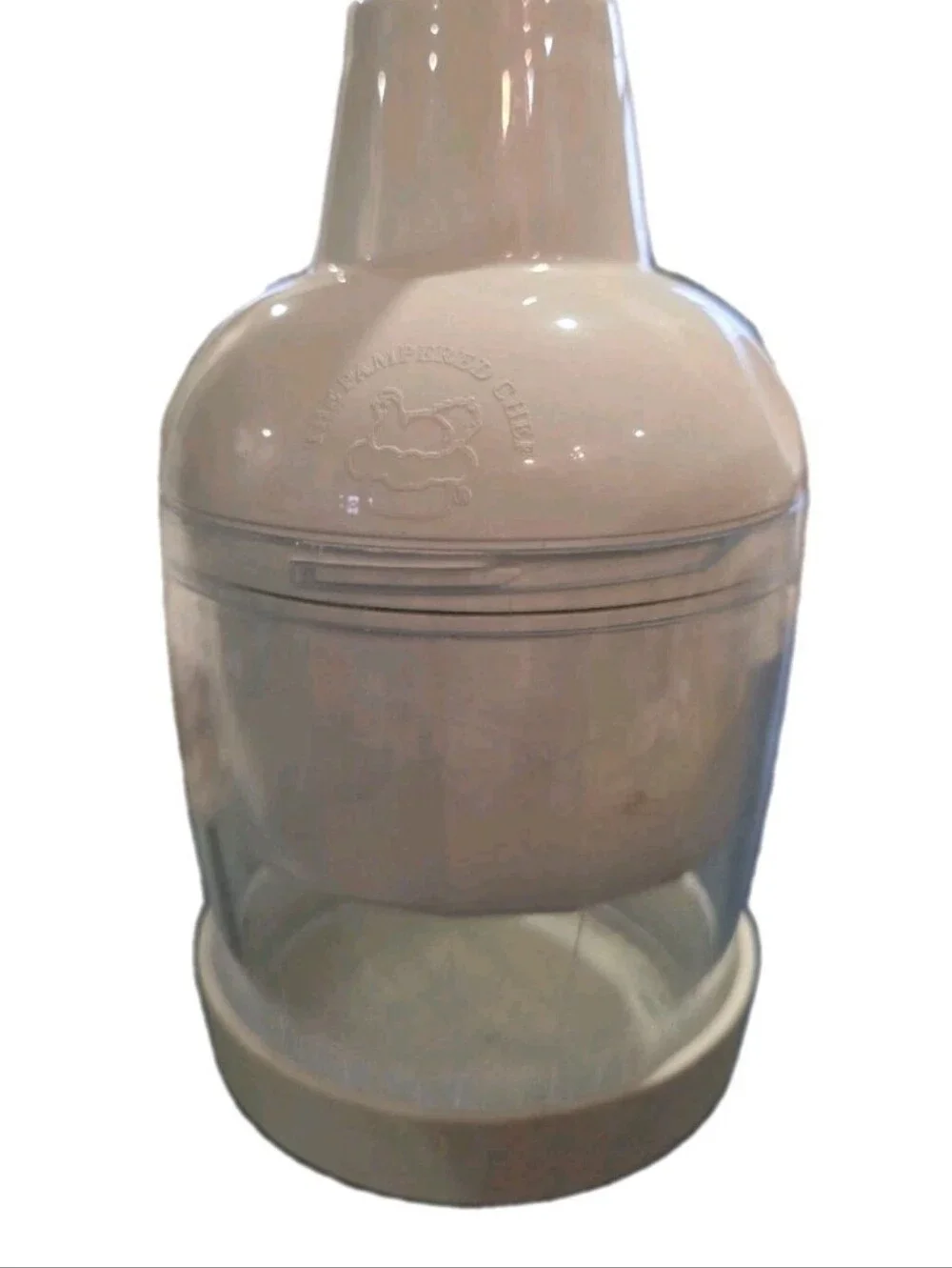 Pampered Chef Food Chopper rotating stainless plunger style kitchen Cooking Cut